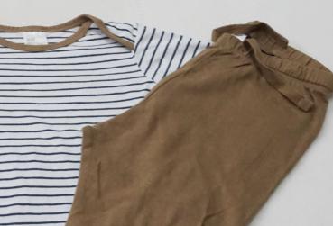 Langarmshirt mit Sweathose Gr. 86 von H&M (1373)
